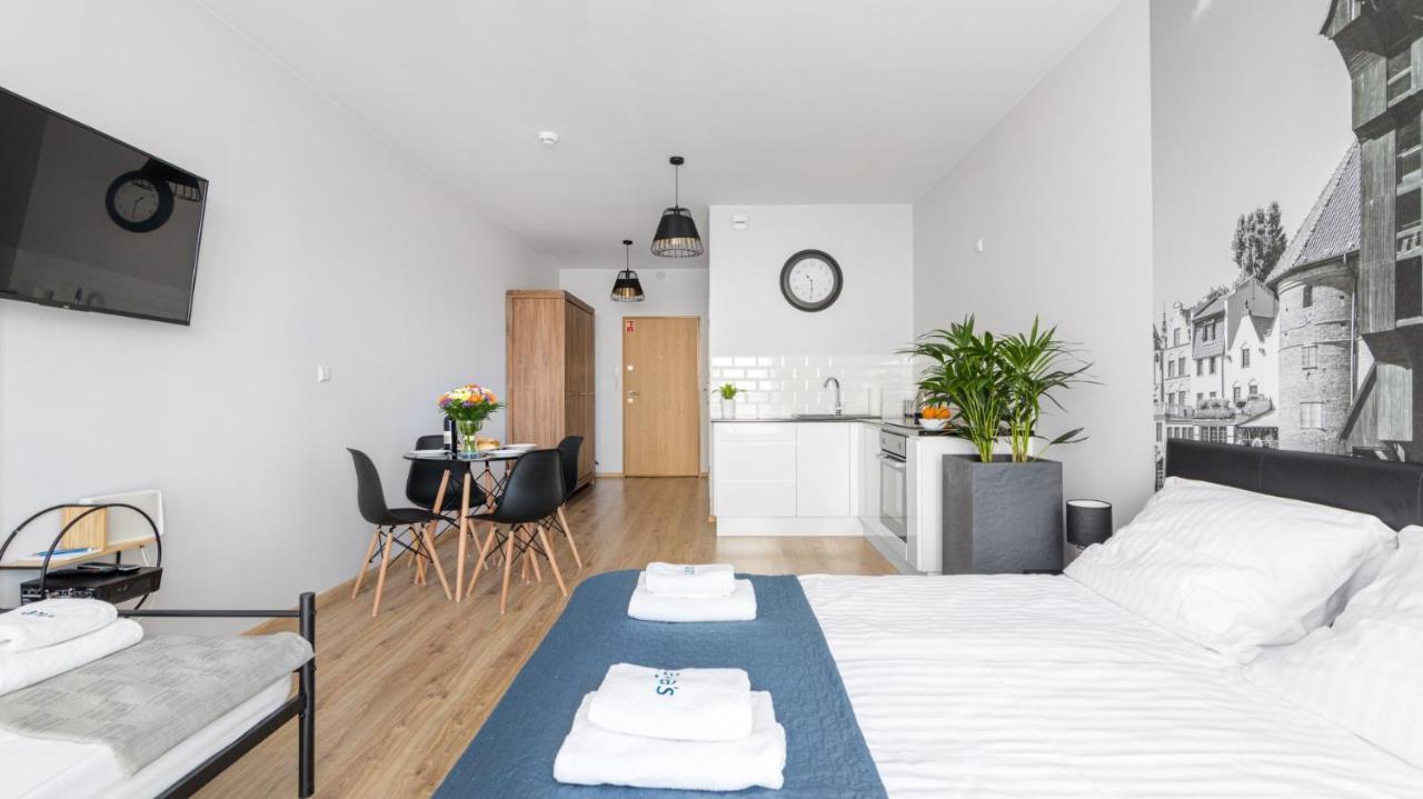 Relax Apartments - Gdansk Central & Parking Ngoại thất bức ảnh