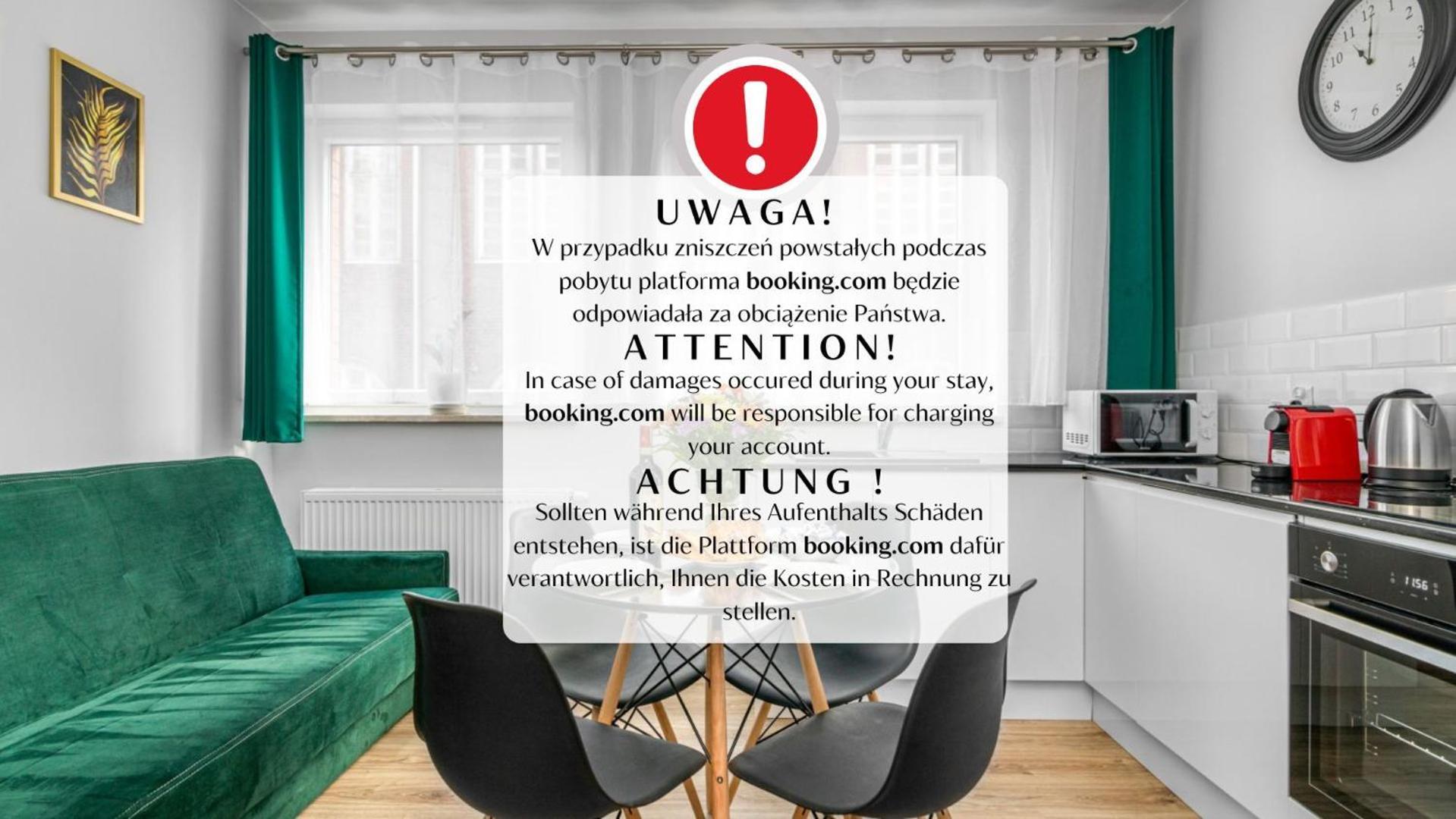Relax Apartments - Gdansk Central & Parking Ngoại thất bức ảnh